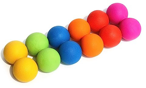 PartyKindom Erdnuss Massageball aus Tpe zur Muskelentspannung für Waden und Schultern mit Schmerzlösung bei Plantarfasziitis für Büro und Gelenkmobilisation