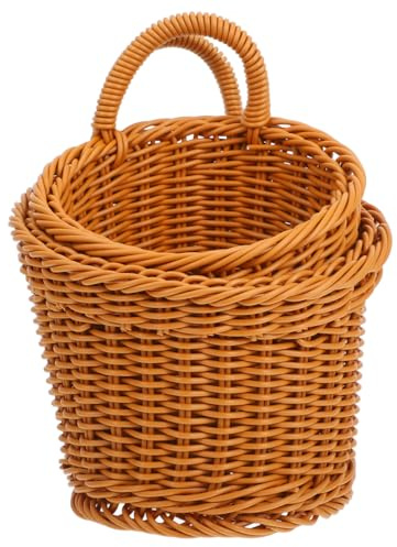 RORPOIR Panier Mural En Plastique Pour Oignons Ail Et Gingembre - 2pcs Panier De Rangement Suspendu Design Moderne Pour Cuisine Économise De L'espace