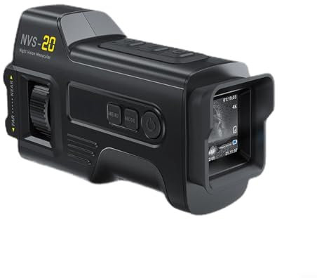 Night Vision,NVS-20 4K Full Color High Definition Infrared Night Vision Device,1.54'' Ips Screen, Stable Picture And Video Display