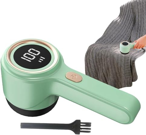 Levapelucchi elettrico, rasoio elettrico per tessuti,Rasoio per pelucchi ricaricabile | Rasoi per maglione ricaricabili a 3 velocità rimuovi pelucchi con display digitale per mobili da divano