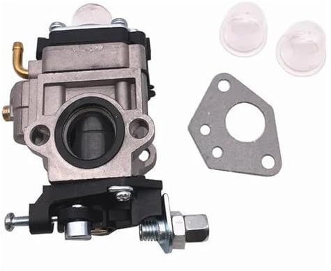Carburetor Replacement Para Desbrozadora 43cc 49cc 52cc Con Manguera Sellado Bujía Filtro Gasolina Piezas Repuesto Carburador Piezas Motores Carburador Kit Carburador 15 Mm
