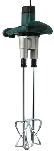 Mescolatore per calcestruzzo, miscelatore per malta per calcestruzzo, 1800 W, elettrico a mano, 6 marce, miscelatore per cemento e cantieri