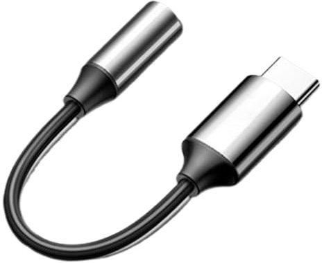 USB C To 3.5mm Audio Adapter,Type C To Headphone Jack Adapter,Aux Audio Dongle Cable Cord,Charger Adapter,Type C To Aux Jack Dongle Cable Cord With PD Fast Charging,Portable Stereo Jack Cables