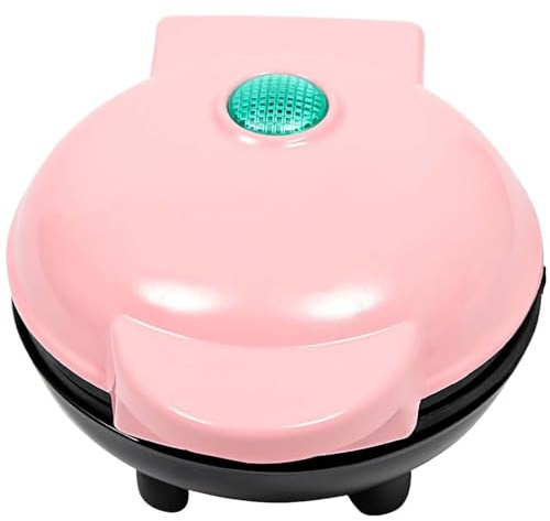 Máquina eléctrica para hacer panqueques, versátil aparato de cocina redondo para el desayuno, ideal para mini panqueques, gofres y crepes