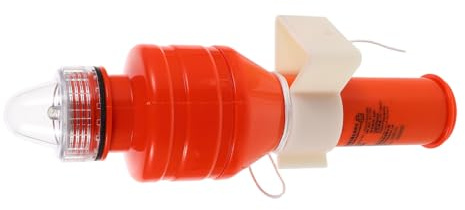 JUMPLAWN Selbstleuchtendes Schwimmlicht Selbstzündendes Notlicht Selbstzündendes Wandermarkierungslicht LED Notlicht LED Überlebenslicht Rot