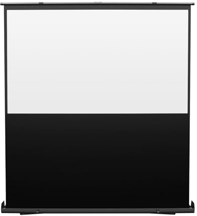 Pantalla de proyector portátil con ángulo de visión de 1,2 Gain y 160°, compatible con 4K/8K, pantalla plegable con asa para 3D y HDR activos (80 pulgadas, altura regulable)