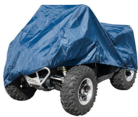 A-Pro Housse de Protection imperméable pour Moto, Quad, Quad, Bleu Taille L