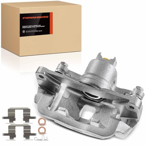 Frankberg Bremssattel Bremszange Hinten Links mit Halter (Lochabstand Halterung 146mm) Kompatibel mit Forester Impreza Station Wagon Impreza Stufenheck Replace# 26692FC010