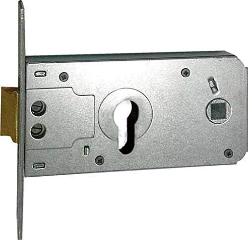 Serratura FASEM 911 a fascia solo scrocco una mandata incorporata foro sagomato