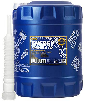 MANNOL 10l, 7913 Energy Formula PD 5W-40 C3 229.51 LL-04 505.01 + Ausgießer