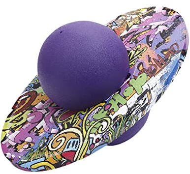 Pogo Ball for Teens Adults Up to 200 lb, Balance Bounce Board Jump Lolo Ball with a Sturdy Deck with Pump for Birthday Christmas Gifts