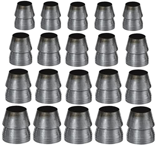 Happyyami 20pcs Falling Reinforced Nails Conical Handle Iron Wedges for Gardening Handle Wedge Kit Home Iron Connector