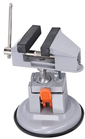 EVTSCan Mini étau De Table Pivotant à 360 Degrés, Avec Base à Ventouse Et Ouverture De Mâchoire De 2 Pouces, Pour Composants électroniques, Bijoux, Petits Projets De Menuiserie, Pour Montage Sur des S