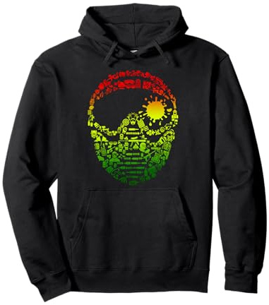 Paintball Helmet Icon Design for Paintballer Girls Paintball Pullover Hoodie