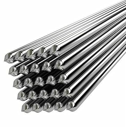 Schweißelektrode, 100 Stück, Aluminium-Lösung, Schweißen, Flussmittel, Füllstäbe, Draht, Lötstab, 1,6 mm x 50 cm, zum Schweißen oder Oberflächen von Legierungen, hochfester Schweißstab