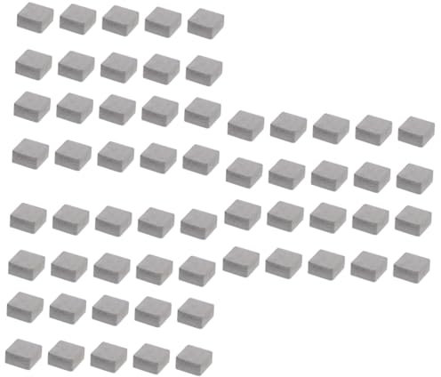 BESTonZON 60 STK Simulierte Ziegel Kleine Ziegelsteine Ziegel Spielzeug Sandtisch Ziegel Mauerziegelmodell Projekt Ziegel Simulation Mini-Stein Mini-Steine-Modell Schüttgut Garten Ziegel Ton