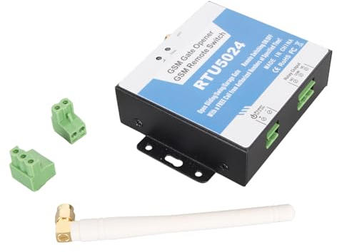 Ouvre-porte GSM étanche, opérateur à distance, contrôle de porte de garage, marche ou arrêt, appel gratuit, commande SMS, métal RTU5024, contrôleur d'accès pour téléphone portable