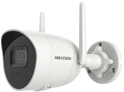 Hikvision - IP-Kamera Bullet Range WiFi – Auflösung 4 Megapixel (2560 x 1440) – Objektiv 2,8 mm | WLAN IEEE802.11b/g/n – IR-Reichweite 30 m | Mikrofon