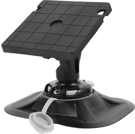 Gadpiparty Support pour Sondeur de Pêche avec Base, en Nylon, Réglable, Démontage Rapide, pour Détecteur de Poissons Canoë et Bateau