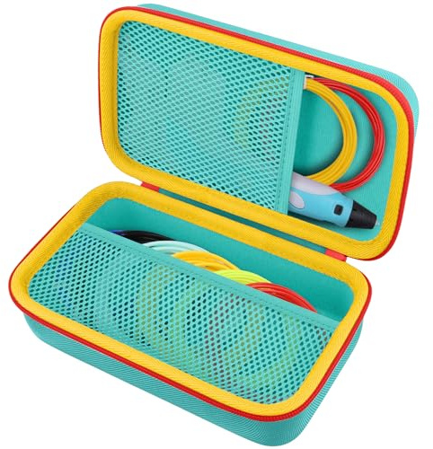 co2CREA Leere Hartreisetasche für 3D-Druckstift-Set | Tragbare Hartschale für SCRIB3D P1 / MYNT3D Super / PIKA3D Super / 3Doodler Start 3D-Druckstifte und Filament-Nachfüllungen