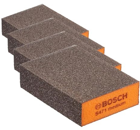 Bosch Professional Spugna Abrasiva Remove, Nero (Confezione da 4)