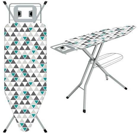 TEENO Table à Repasser Pliable 120 x 45 cm(Triangle)
