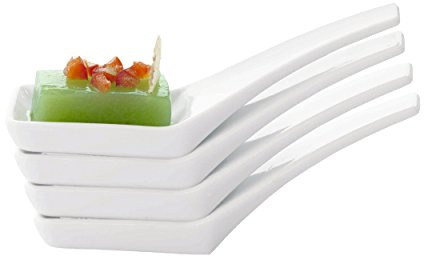 ASA 51307/017 Apero Löffel 4 Stück Porzellan