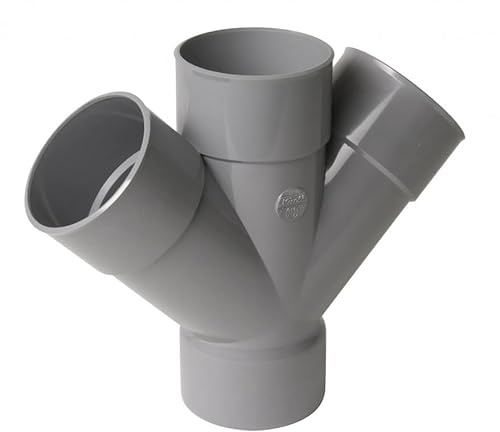 Croix PVC 45 degré FF 100