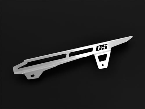 kompatibel mit: Suzuki GS 500 BJ 1989-07 Kettenschutz Kettenabschirmung Logo silber IBEX
