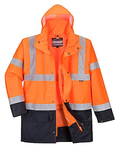Portwest Unisex S766 Essential 5in1 Hi-Vis Jacket (pack of 1)