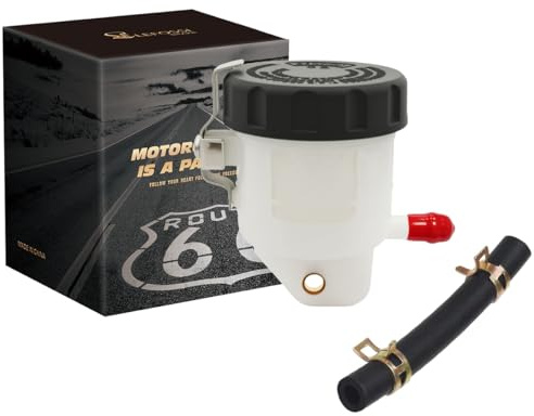 LE LEFOSSI Universal Motorcycle Front Brake Master Cylinder Brake Pump Tank Oil Cup Fluid Bottle Reservoir For Kawasaki NINJA636/1000 ZX-6R ZX6R ZX-10R ZX10R ZX-14R Z1000SX