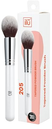 Tb Tools For Beauty - Pennello Trucco Viso Tapered 205 Per Applicazione Polvere Fard e Bronzer Setole Sintetiche Vegan Manico in Legno Facile da Pulire Qualità Superiore Professionale