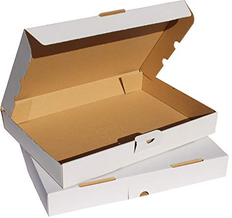 300 St. Maxibriefkarton 320 x 225 x 50 mm DIN A4 weiß Warensendung Faltkarton, Warenpost, Klappdeckelkarton