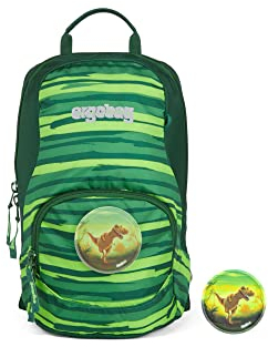 ergobag Ease Small Freizeitrucksack, Kindergartenrucksack, 6 Liter, 270 g Bärtram - Grün