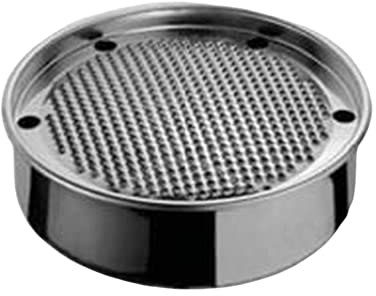 Grattugia Formaggio Bari In Acciaio Inox Tonda Cm 18 Con Contenitore