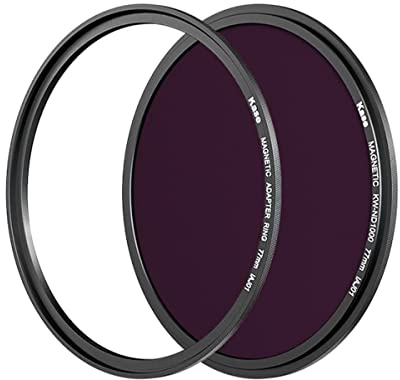 Kase 82mm Wolverine Magnetic ND8 (3-Stop) Neutral Density Filter with 82mm Lens Adapter Ring for Camera Lens,Shockproof Tempered Optical Glass & HD Multi Coated Circular ND Filter