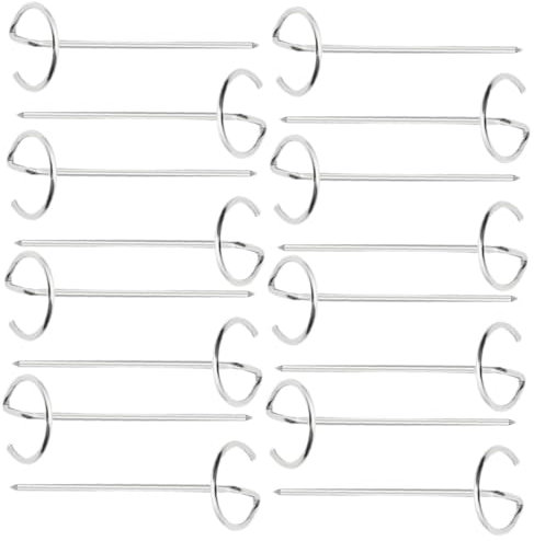 CANIGHT 20stücke Teiliges Grillspieße Für Bbq Und Luftfritteuse Wiederverwendbare Spieße Für Und Für Grillabende Und Camping