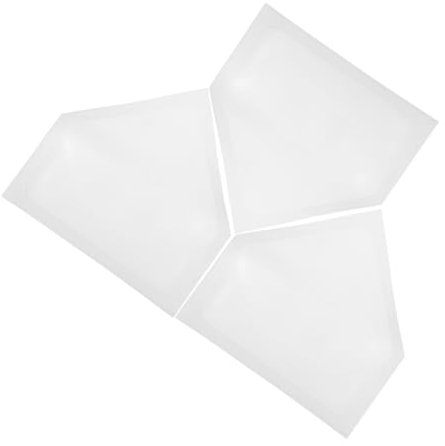BESTonZON 3Pcs Durable Pitcher Plate Markers for Baseball Training Aid Reusable Home Plate Mat for Precise Practice Sessions Weather Resistant Design for All Levels
