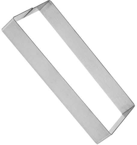 FUNNETOYU Stampo Acciaio Inossidabile per Mousse e Dolci Anello da Forno per Torte Biscotti e Crostate Altezza Facile da e Resistente