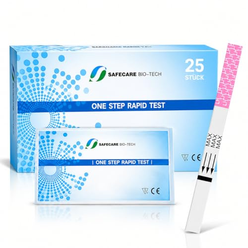 Safecare LH Ovulationstest Streifen 25 mIU/ml – 25 Stück