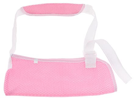 Sunerzenor Armschlinge Mesh Arm Support Belt Injured Forearm Supporter Atmungsaktive Handgelenk Ellbogen Fraktur Schutz Arm Schulterstütze Aus Haut, S