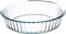 SIMAX Moule à Manqué en Verre, Contenance 2,10L - Dimension Ø26 x 5,8 cm - Verre Borosilicate très Haute Résistance - 6566