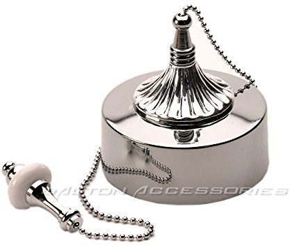 Chrome Decorative Ceiling Pull Switch