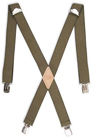 Dickies Herren 1-1/4 Solid Straight Clip Suspender Hosenträger (1er Pack)