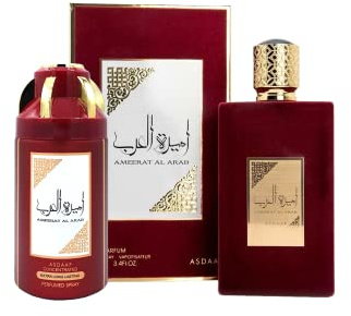 Coffret AMEERAT AL ARAB Eau de Parfum 100ml et Déodorant 250ml Fragrance Arabian Pour Les Femmes