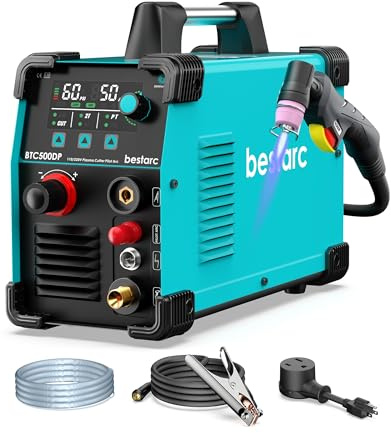 bestarc Pilot Arc BTC500DP Digitaler Plasmaschneider 7. Generation, 50 A, Display mit doppelter Spannung, 110/220 V (BTC500DP 7Gen, 110/220 V)