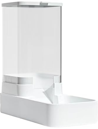 Birtern Futterautomat für Hunde, Futterautomat für Katzen - Haustiernapf mit automatischer Schwerkraft-Wasserabgabe | 3,8 l Schwerkraft-Futterspender für Haustiere für Futter und Wasser, Spender