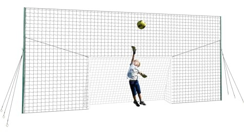 Open Goaaal Soccer Goal with Rebound Net - No More Fumbling to Get the Ball