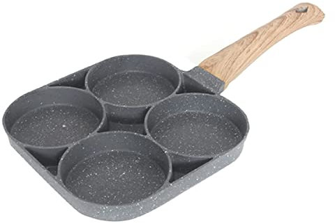 YIHANSS Gefüllte Pfannkuchenpfanne, Pfannkuchenpfanne, Eierbratpfanne, quadratische Pfannen für Spiegeleier, Legierung, Bratpfanne im japanischen Stil, Pfannen für Spiegeleier, Maker, Frühstückstopf,