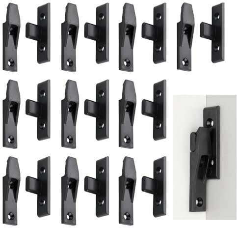 10 paia di ganci a pressione per zoccolo, clip per pannello del bagno, clip per pannelli da bagno, clip per zoccolo della cucina, clip per zoccolo, clip per zoccolo dell'armadio, clip a pressione per